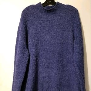 Tradition Heather Blue Sweater 100% Polyester L (14/16) (K758)
